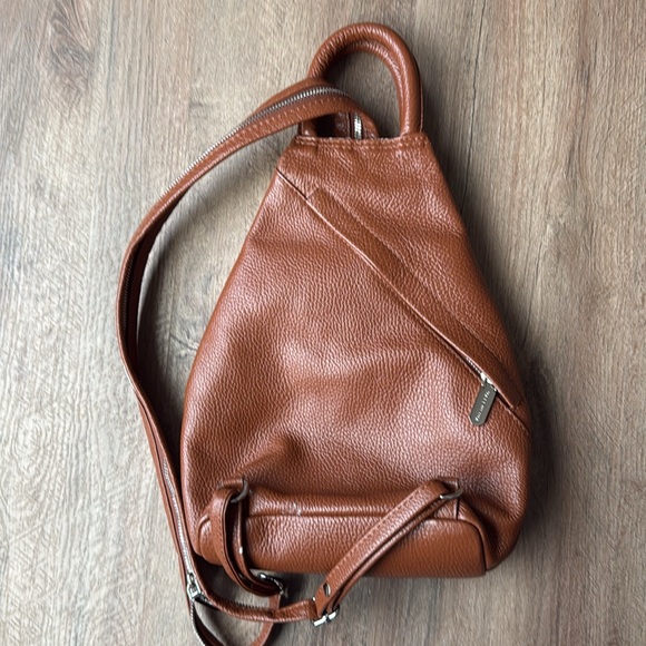 Valentina leather backpack purse - Picture 4 of 5